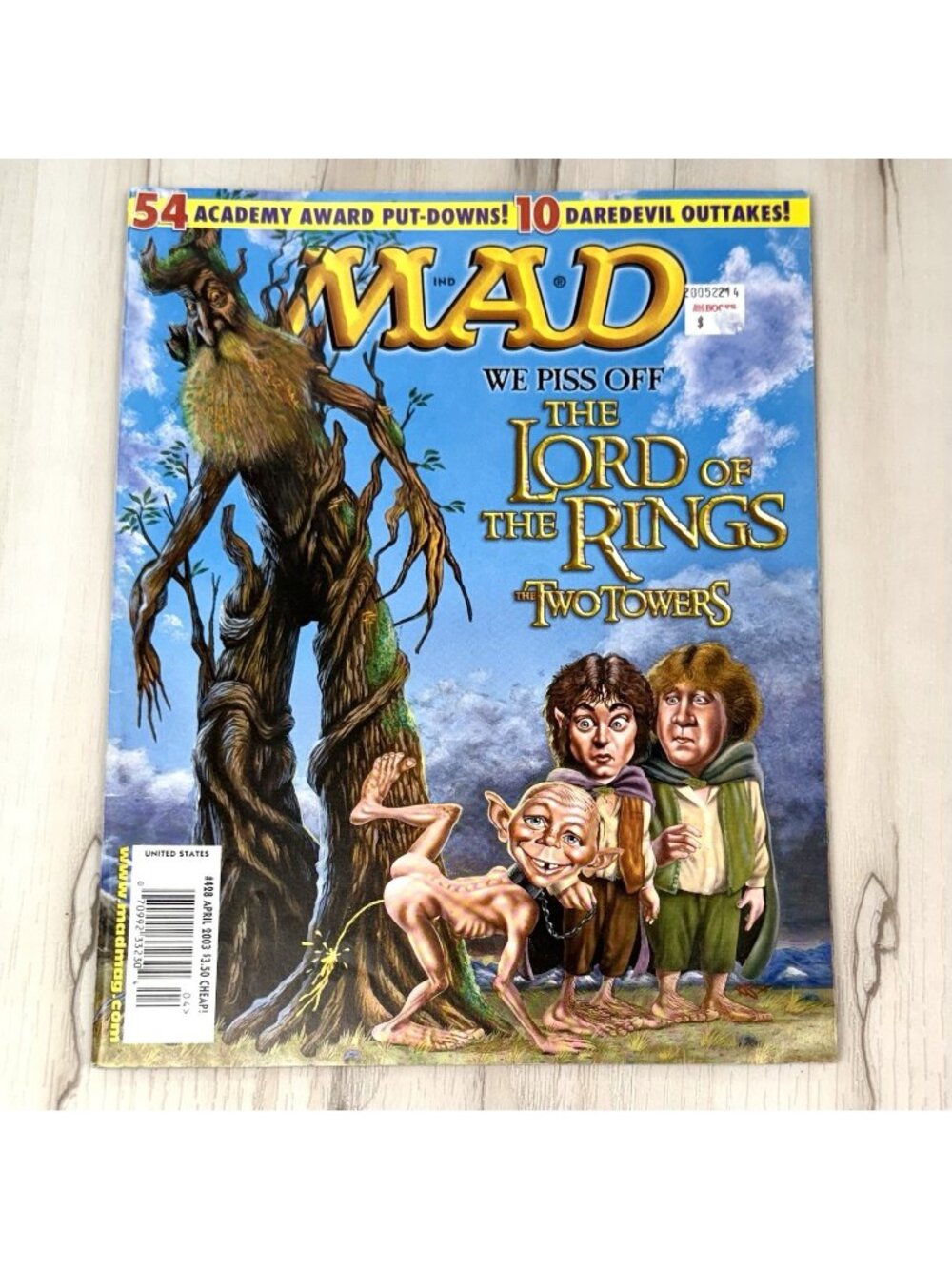 MAD Magazine #428 April 2003 We Piss off The Lord of the Rings The Two Towers